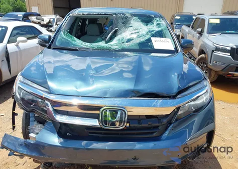 2022 Honda Pilot Awd Ex-L from USA, damaged, VIN 5FNYF6H53NB023298